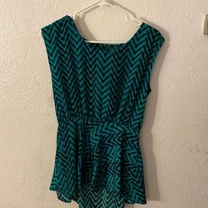 Boutique Top with open back